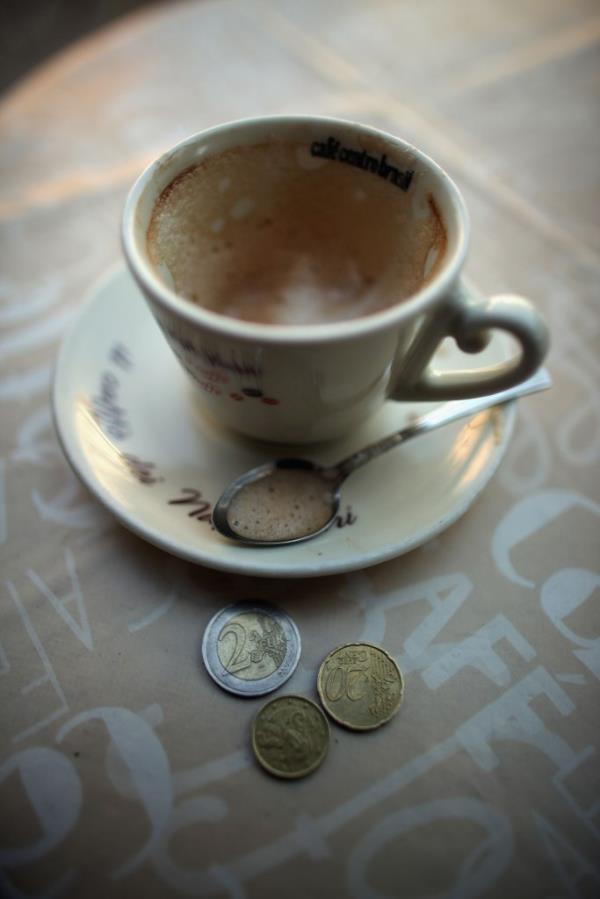 Coffee cup in Italy