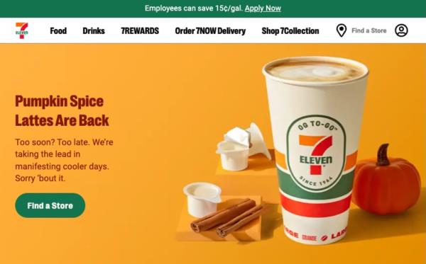 Co<em></em>nvenience chain 7-Eleven is "manifesting cooler days" with the Aug. 1 release of its Pumpkin Spice Latte -- nearly two mo<em></em>nths before the official first day of fall on Sept. 23.