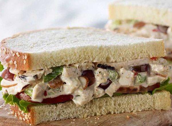 Panera Bread Napa Almond Chicken Salad Sandwich