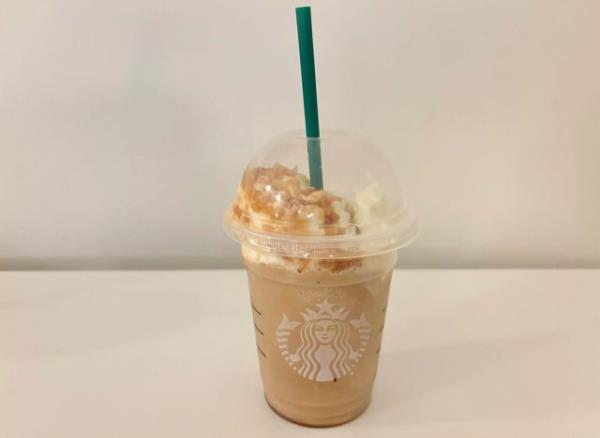 Caramel Ribbon Crunch Frappuccino