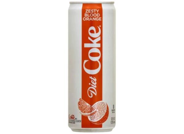 zesty blood orange diet coke