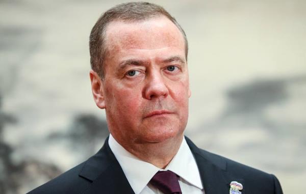 Deputy Chairman of the Russian Security Council Dmitry Medvedev Ekaterina Shtukina/POOL/TASS