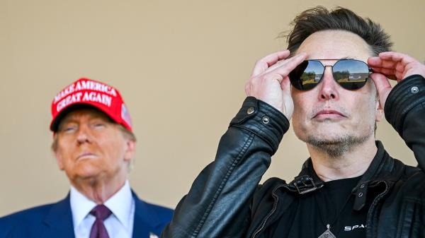 Do<em></em>nald Trump and Elon Musk