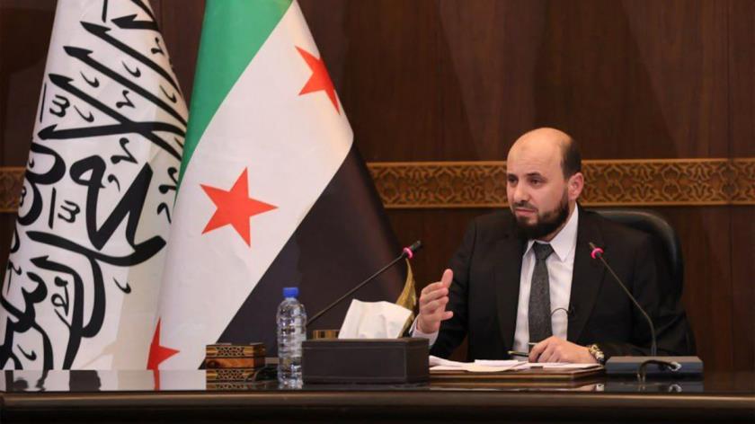 Syria&#039;s new transitio<em></em>nal prime minister Mohammad al-Bashir chairs a meeting of the new cabinet in Damascus, Syria, Dec. 10, 2024. (AFP Photo)