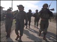 Israeli soldiers operate in a location given as Southern Syria after the collapse of the Assad regime. (Reuters)